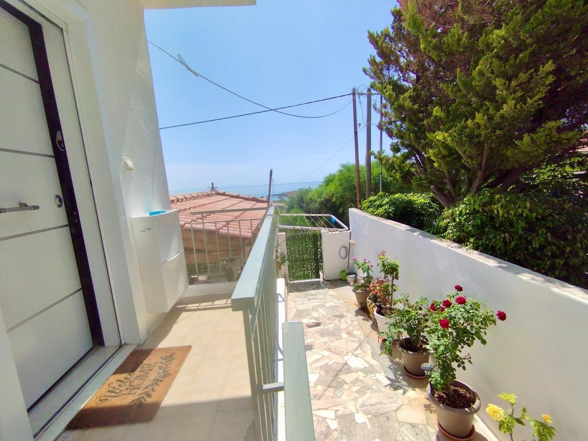 Sofia'S Seaview Villa Near Airport And Beach Artemida  Exterior foto