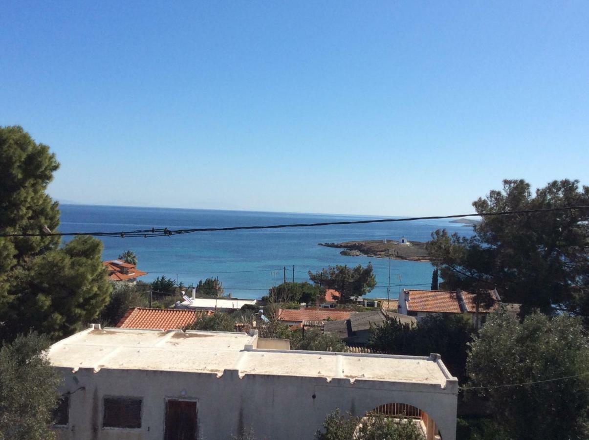 Sofia'S Seaview Villa Near Airport And Beach Artemida  Exterior foto